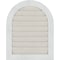Ekena Millwork Round Top Gable Vnt Non-Functional Western Red Cedar Gable Vnt w/Decorative Face Frame, 20"W x 20"H GVWRT20X2002RDPWR - alternate 3